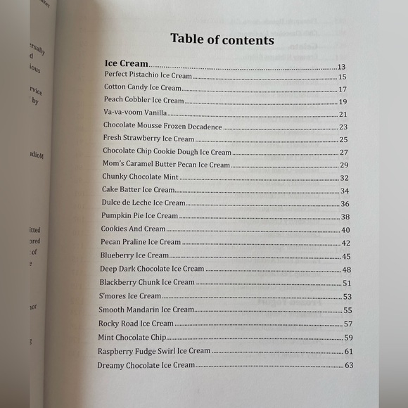 Cuisinart Homemade Frozen Yogurt, Sorbet, Gelato, Ice Cream Maker Book - Picture 3 of 11